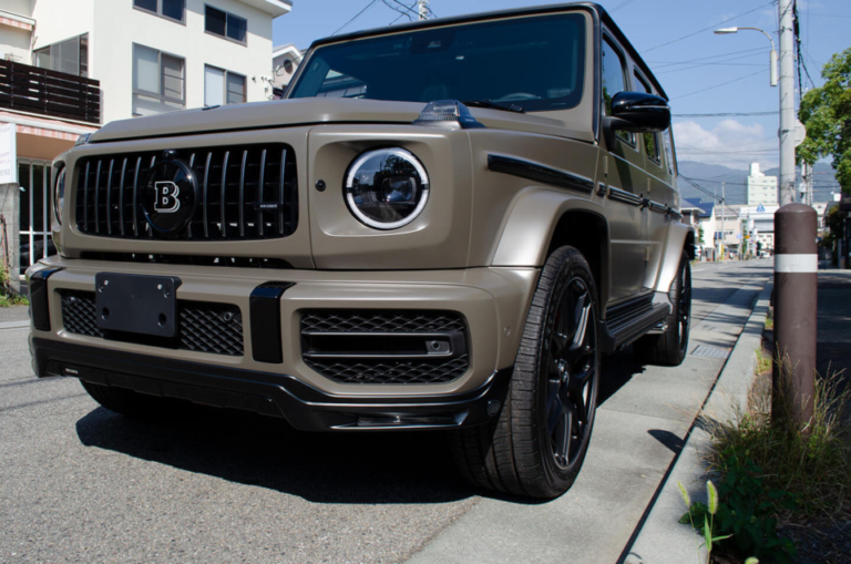 【マット塗装にプロテクションフィルム】Mercedes-AMG G63 manufaktur Edition × BRABUS Custom