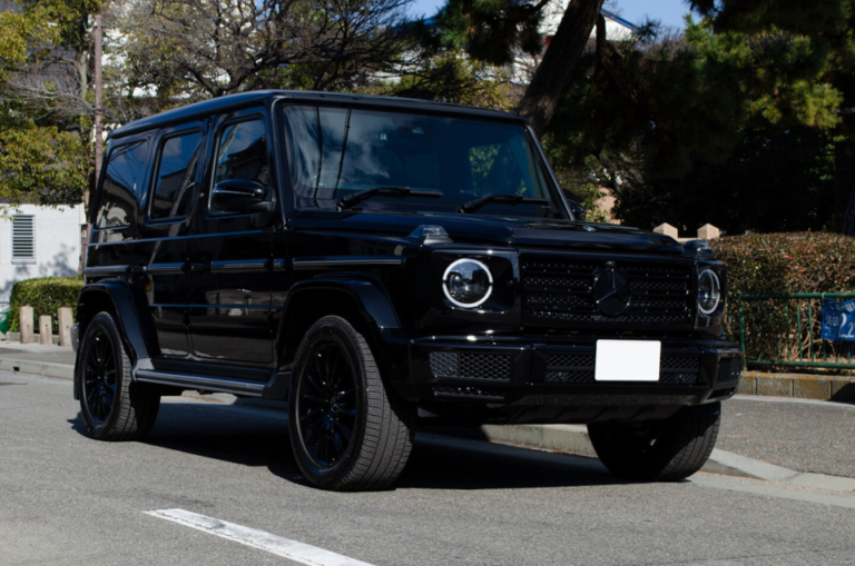 【プロテクションフィルム、・モニター取付】Mercedes-Benz G400d manufaktur Edition オブシディアンブラック