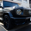 コーティングを施工したMercedes-AMG G63 Edition Matt Black