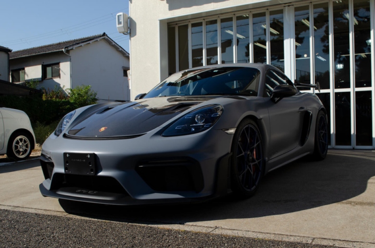 【フルプロテクションフィルム】PORSCHE Cayman GT4 RS アークティックグレー ヴァイザッハパッケージ