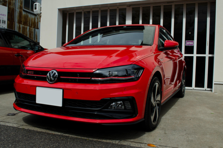 【プロテクションフィルム、コーティング】フォルクスワーゲン Polo GTI フラッシュレッド(D8)