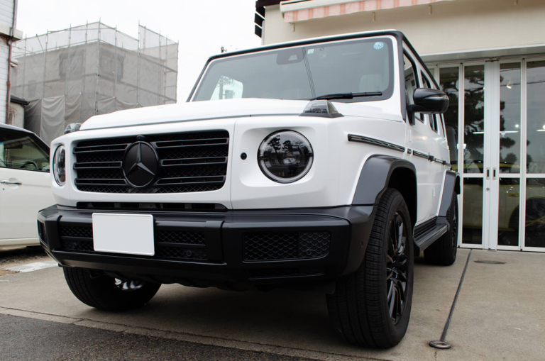 【プロテクションフィルム】Mercedes-Benz G400d Edition MagunoWhiteマグノオパリスホワイト