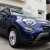 500Riva風のピンストライプを施工したFIAT 500X