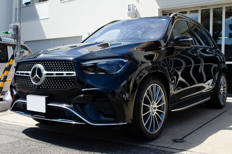 【プロテクションフィルム】Mercedes-Benz GLE450d (W167) オブシディアンブラック