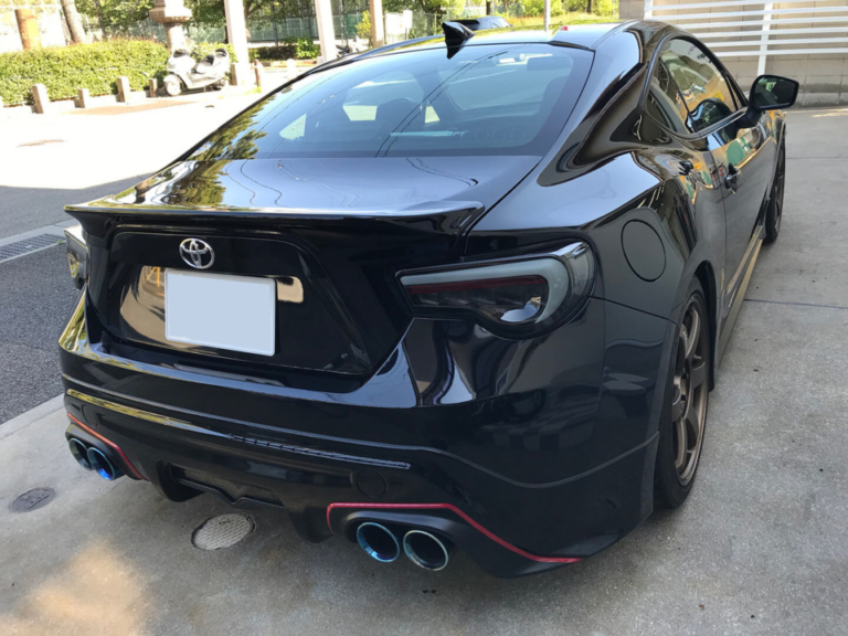 【ラッピング】TOYOTA 86 サイドステップ,リアディフューザー