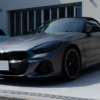 フルプロテクションフィルムと各種コーティングを施工した BMW Z4 M40i フローズン・グレー