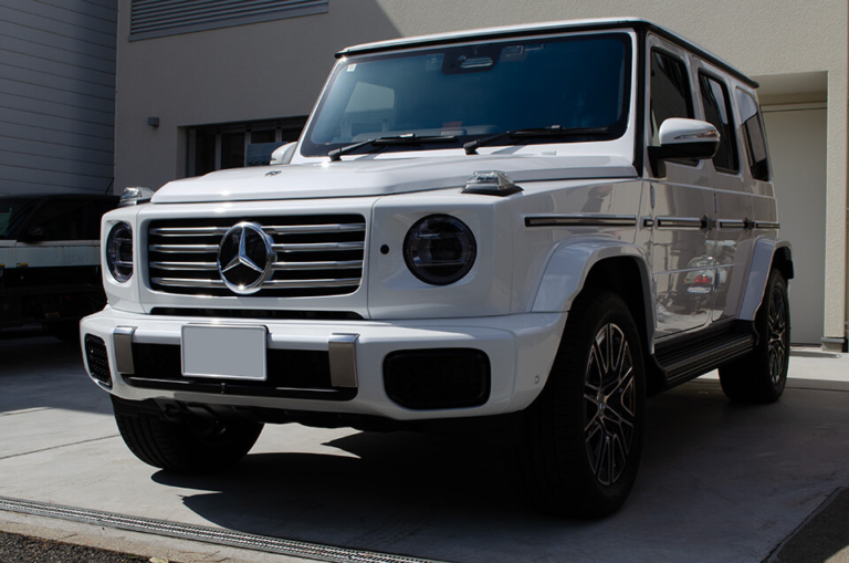 【プロテクションフィルム】Mercedes-Benz G450d (W465) オパリスホワイト