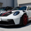 オリジナルストライプを施工したPORSCHE 911 GT3 RS Type 992
