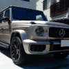 プロテクションフィルムを施工したMercedes-AMG G63 トラバーチンベージュ(W465)