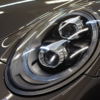 ヘッドライトリペア(研磨+プロテクションフィルム)を施工したポルシェ 911 targa 4S