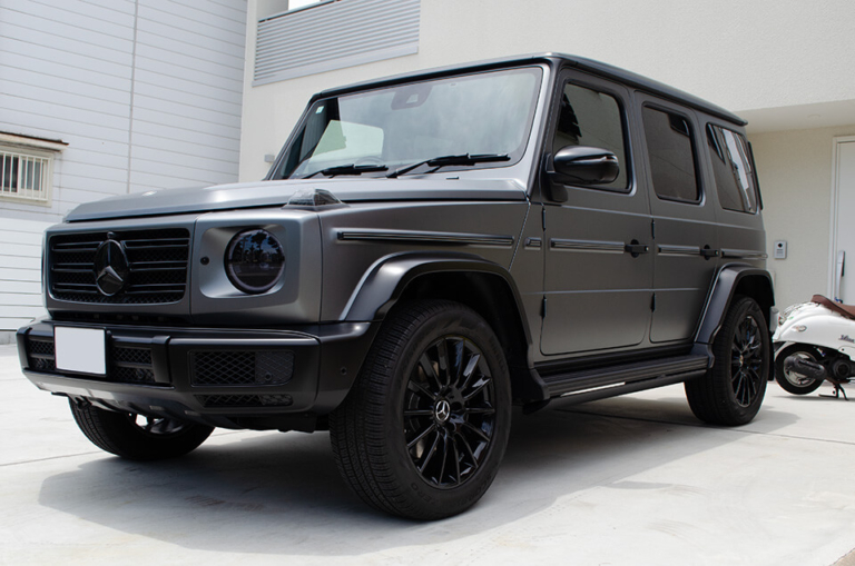 【フロントガラスプロテクションフィルム】Mercede-Benz G400d セレナイトグレー