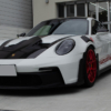 フロントガラス、フロント周りにプロテクションフィルムを施工したPORSCHE 911 GT3 RS (Type 992.1)