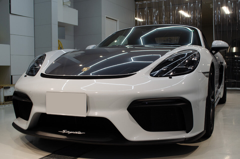 【カーボンプロテクションフィルム】PORSCHE 718 Spyder