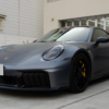 ステルスプロテクションフィルムでマット化したPORSCHE 911 Carrera 4 GTS バナジウムグレーメタリック (Type 992.2)