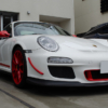 フロント周りにプロテクションフィルムを施工した PORSCHE 911 GT3 RS Type 997.2