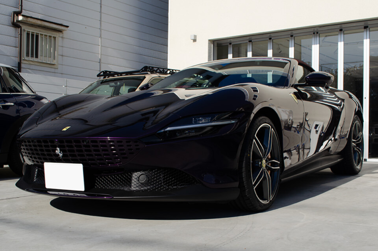 Ferrari Roma Spider Viola Hong Kong