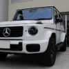 フロント周りのプロテクションフィルムなどを施工したG450d W465