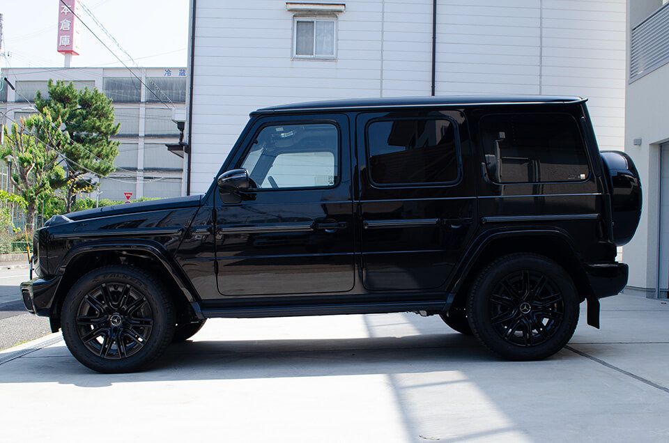 プロテクションフィルムを施工したMercedes-Benz G450d(W465)