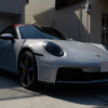 フロント周りやリアフェンダーにプロテクションフィルムを施工したPORSCHE 911 Targa 4S Type 992.2