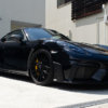 フロント周りにプロテクションフィルムを施工したPORSCHE 718 Spyder RS
