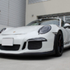 フロント周りにプロテクションフィルムを施工したPORSCHE 911 GT3 RS Type 991.1