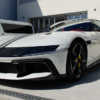 プロテクションフィルムを施工したFerrari 12Cilindri Bianco Italia