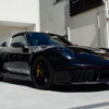 フロントバンパーなどにプロテクションフィルムを施工したPORSCHE 911 Targa 4 GTS