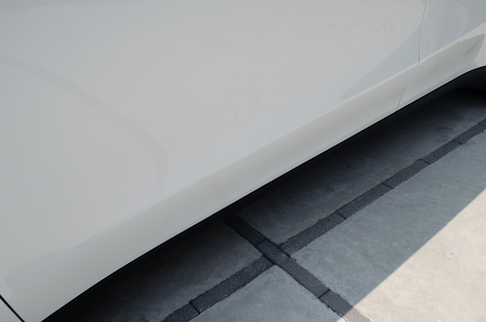 プロテクションフィルムを施工したTESLA Model Y